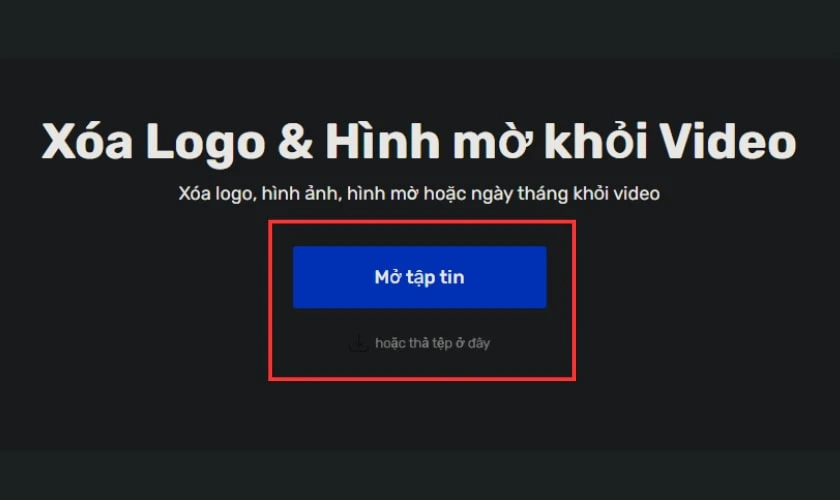 Cách xóa Watermark video online cực đơn giản