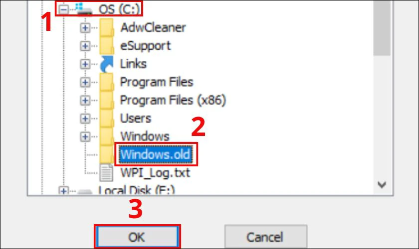 Xóa Windows.old Win 11, 10, 8 bằng TakeOwnershipPro