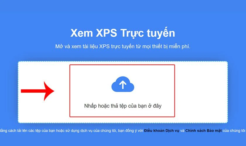 Cách mở file XPS online đơn giản