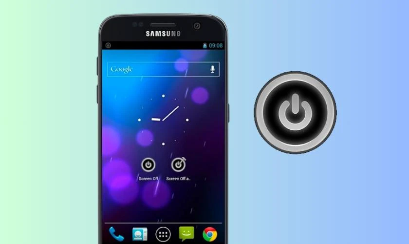 Yêu cầu mật khẩu khi tắt nguồn Samsung đơn giản
