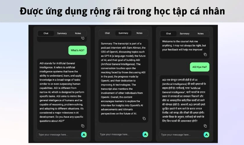 Ứng dụng của YouLearn AI trong thực tế