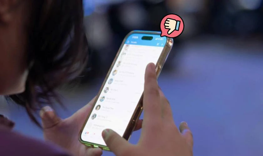 Bị báo xấu tài khoản người dùng