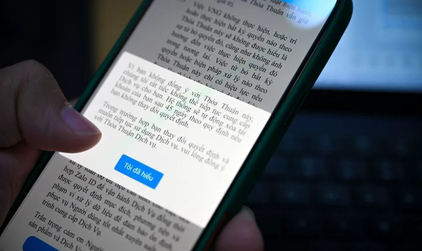 Zalo thu thập dữ liệu người dùng từ tháng 12/2025