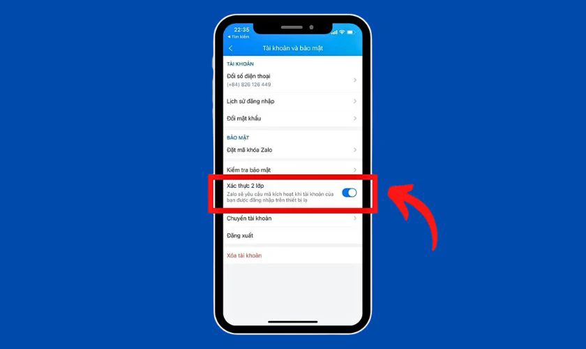 Bật tính năng này để bảo vệ tài khoản khỏi các đợt xâm nhập trái phép
