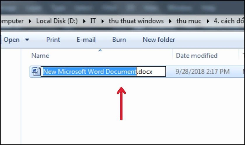 Lợi ích khi biết cách đổi tên file Word