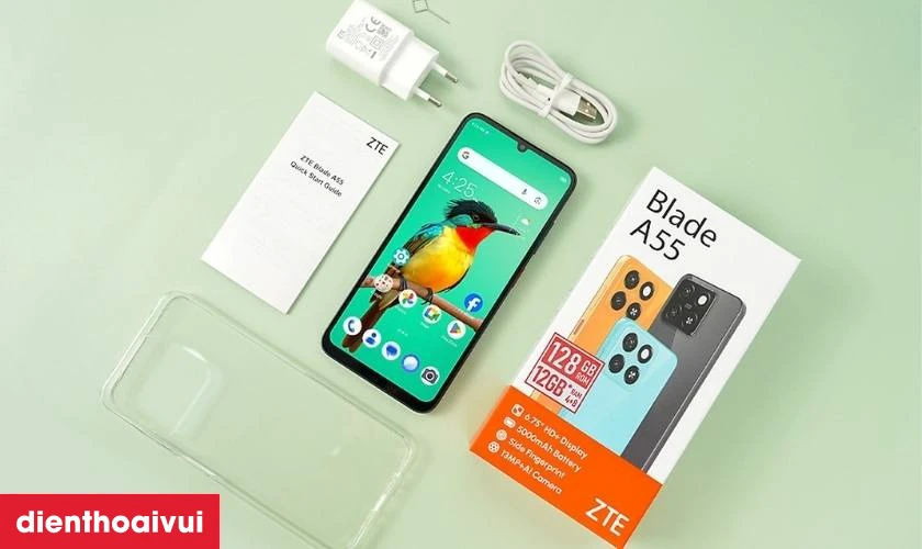 Vì sao nên mua ZTE Blade A55 4GB 128GB - Cũ đẹp