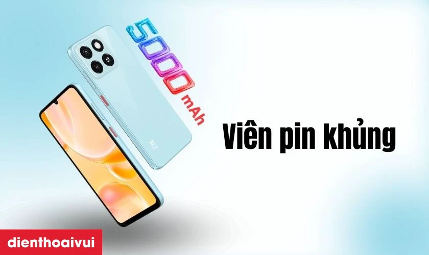 Viên pin khủng lên đến 5000mAh