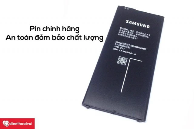 Thay pin Samsung J7 Prime
