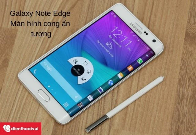Samsung Galaxy Note Edge - Siêu phẩm đầu tiên với màn hình cong độc đáo