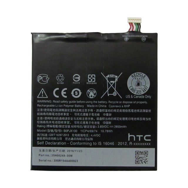Thay pin HTC 816