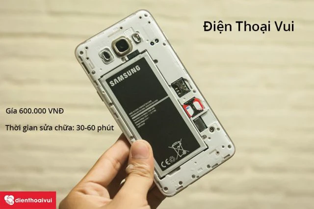 Thay pin Samsung J7 2016