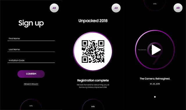 Giao diện đăng nhập và xem tin tức