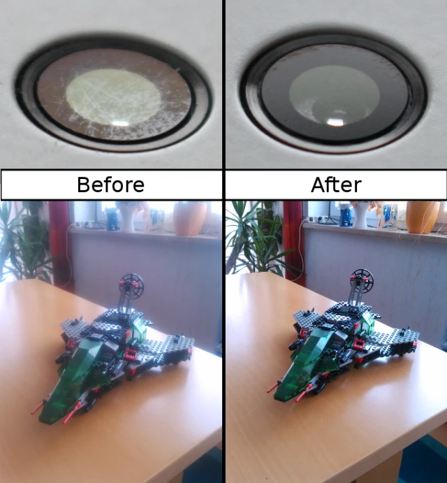 chất lượng ảnh trên điện thoại iPhone bị ảnh hưởng khi camera sau bị xước, vỡ