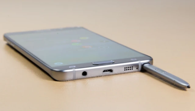 nguyên nhân điện thoại Samsung Galaxy Note 5 không nhân bút cảm ứng