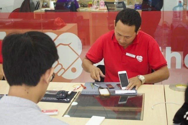 sửa điện thoại iPhone bị hư la bàn tại Điện Thoại Vui