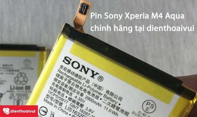 Thay pin Sony Xperia M4 Aqua chuyên nghiệp tại Điện Thoại Vui