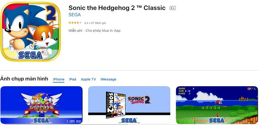 Sonic the Hedgehog 2 ™ Classic