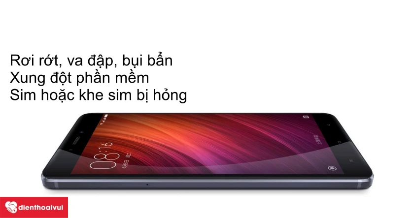 Tại sao Xiaomi Redmi Note 4/4x bị mất sóng, sóng yếu ?