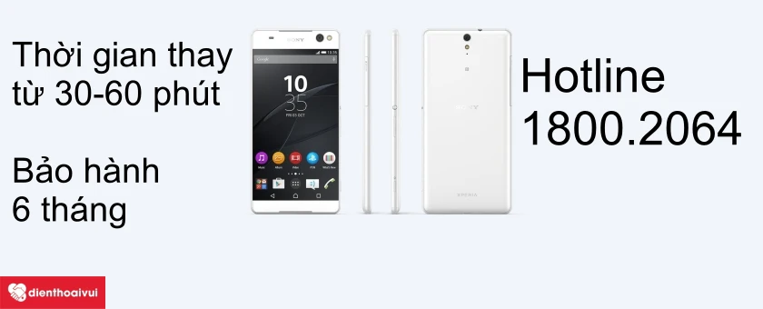 Thay rung điện thoại Sony Xperia C5 giá rẻ, lấy ngay tạ Hà Nội và Thành Phố Hồ Chí Minh