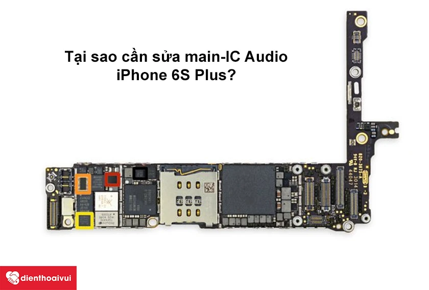 sửa main ic audio iPhone 6s plus