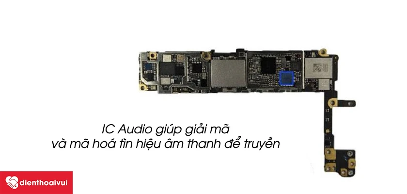sửa main ic audio iphone 6
