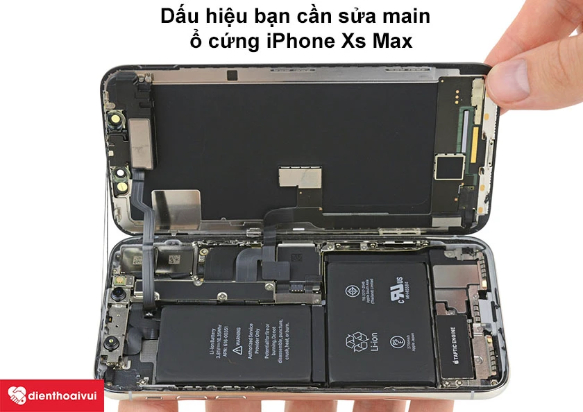 Sửa main – ổ cứng iPhone Xs Max