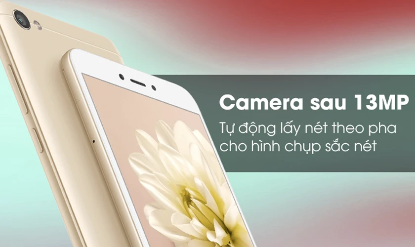 Xiaomi Redmi Note 5A - Camera sau 13 MP, lấy nét theo pha, quay phim FullHD