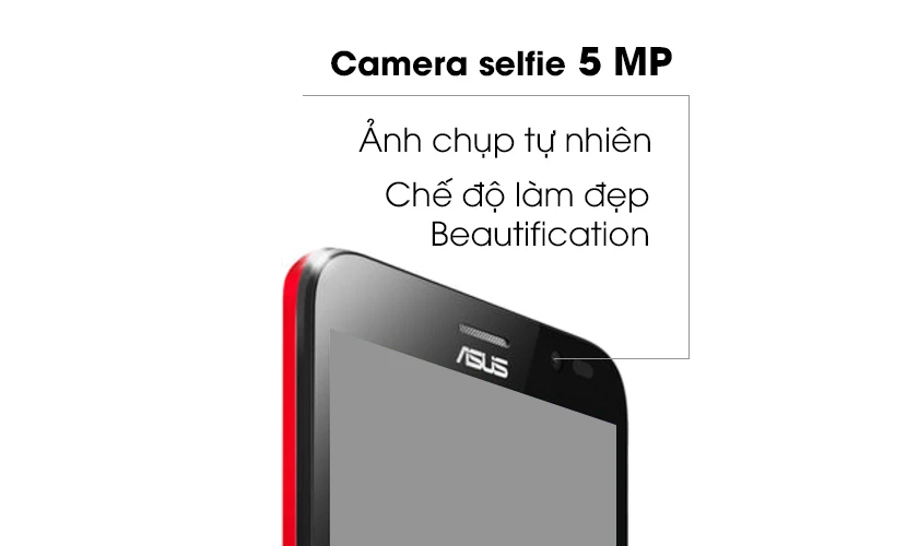 Asus Zenfone Go 5.5 sở hữu camera selfie 5 MP, chế độ làm đẹp, chụp HDR