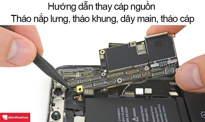 Hướng dẫn thay cáp nguồn Oppo F1w