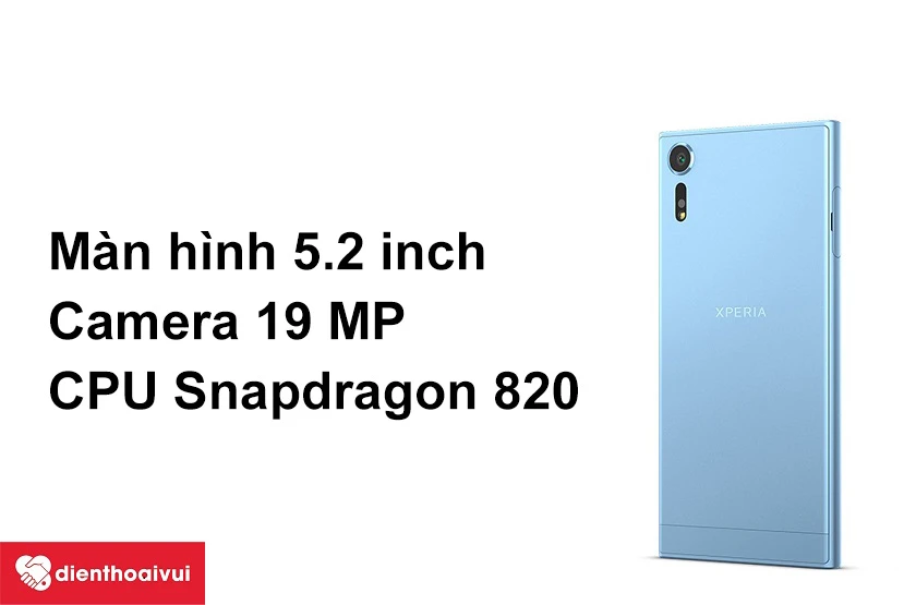 Màn hình 5.2 inch, vi xử lý Snapdragon 820 cực khỏe