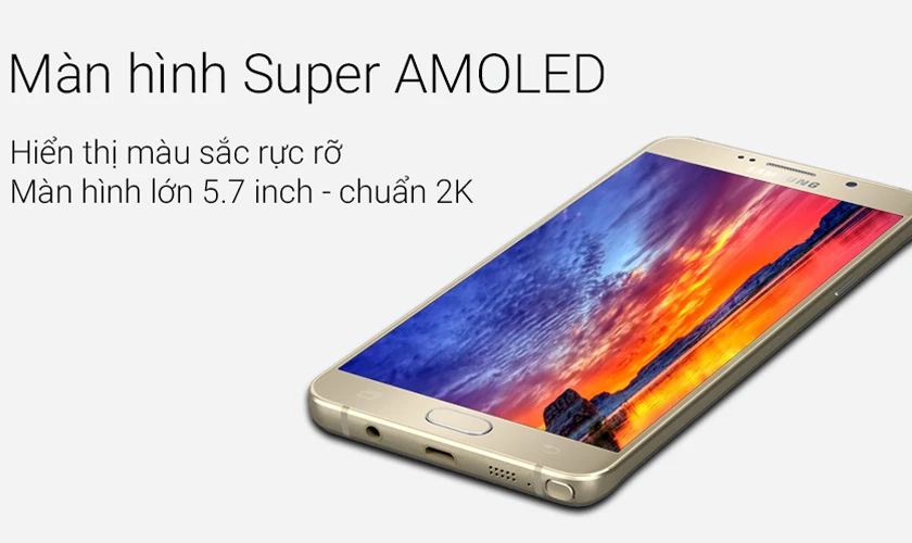Samsung Galaxy Note 5 - Màn hình 5.7 inch Super AMOLED, RAM 4GB, bộ nhớ 32GB