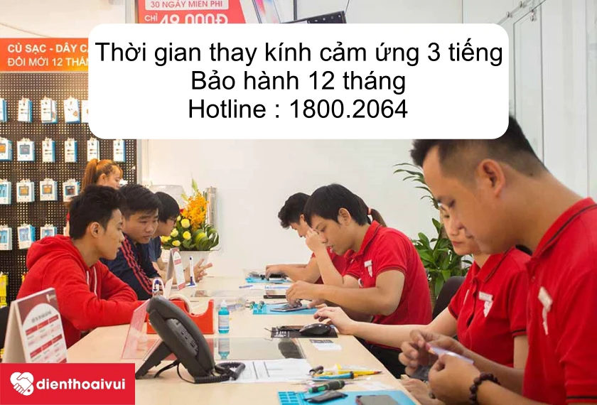 Dịch vụ thay kính cảm ứng giá rẻ, lấy ngay tại Hà Nội và TP. Hồ Chí Minh