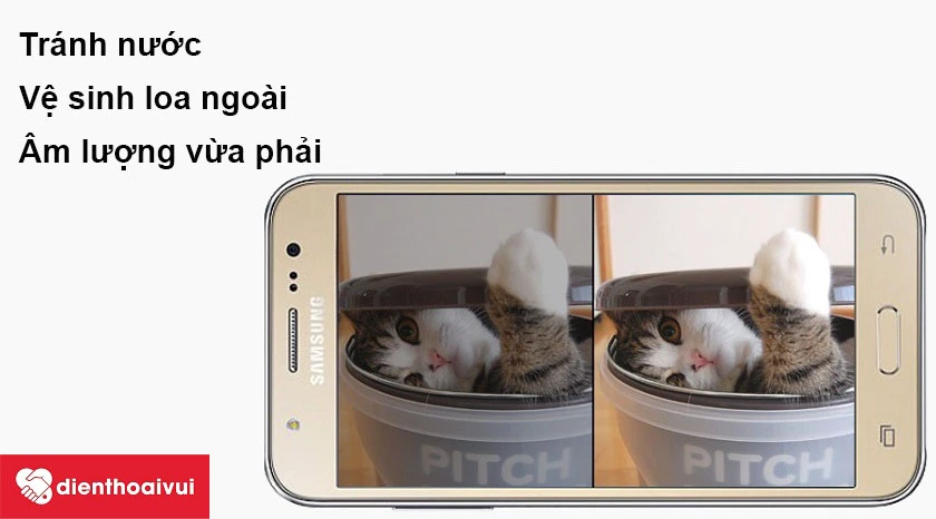 Những lưu &yacute; gi&uacute;p n&acirc;ng cao tuổi thọ v&agrave; bảo vệ loa ngo&agrave;i Samsung Galaxy J5 2015 tốt trong qu&aacute; tr&igrave;nh sử dụng