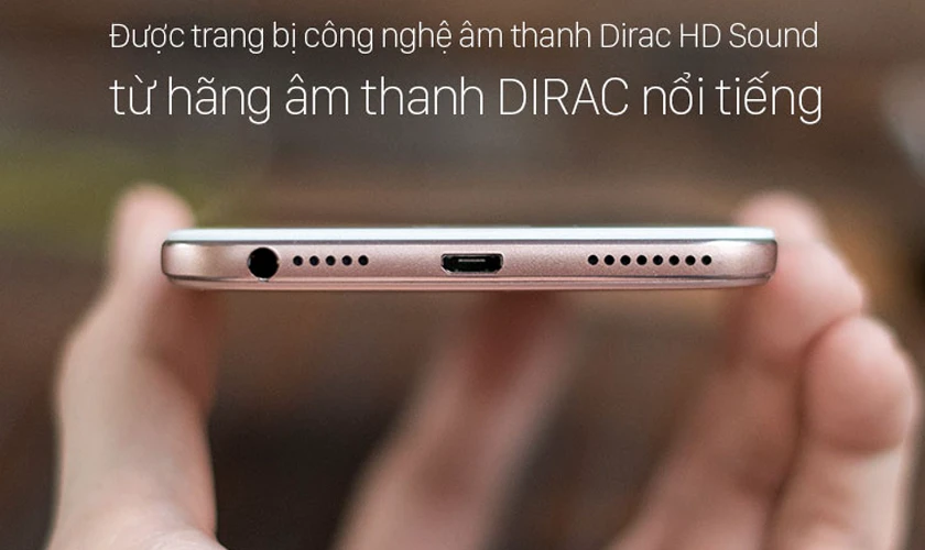 Công nghệ Dirac hd sound cho âm rõ ràng hơn, tách bạch hơn