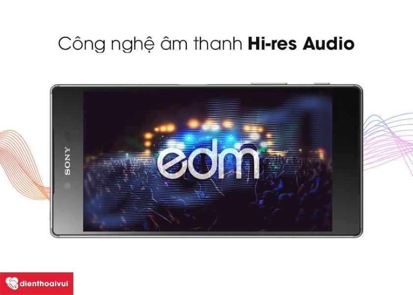 Sony Xperia Z5 Premium: Loa ngoài ấn tượng với công nghệ âm thanh Hi-res Audio