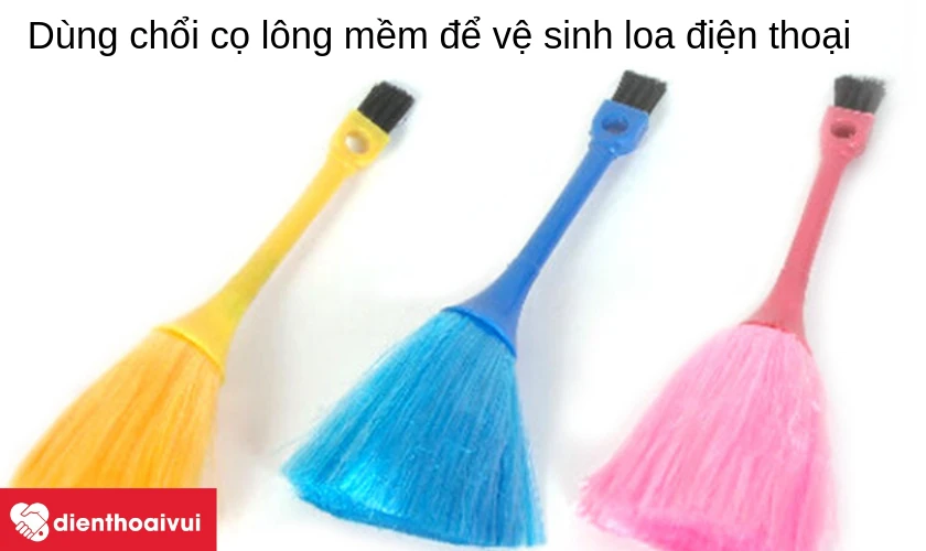 chổi nhỏ lông mềm để vệ sinh tablet