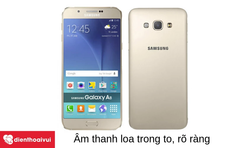 Samsung Galaxy A8 - chiếc phablet có chất âm tốt khi nghe gọi điện thoại