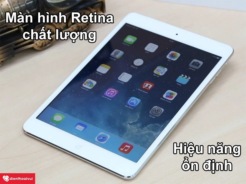 iPad Mini 2 sở hữu màn Retina chất lượng
