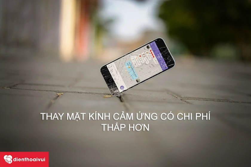 thay kính cảm ứng với giá thành thấp hơn