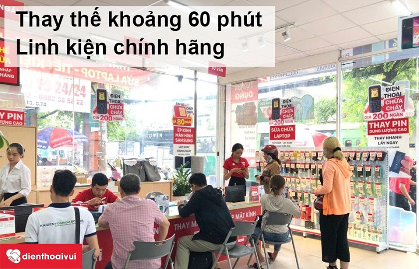 Dịch vụ thay nắp lưng Sony Xperia M5 chính hãng, giá rẻ tại Điện Thoại Vui