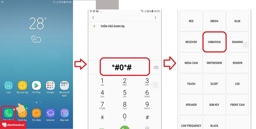 Cách kiểm tra rung của Samsung Galaxy Note 5 còn hoạt động không
