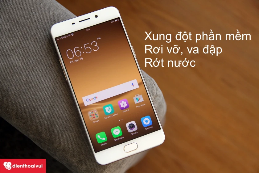Lí do khiến điện thoại bị mất rung