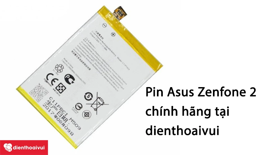 Thay pin Asus Zenfone 2 chuyên nghiệp, nhanh chóng tại Điện Thoại Vui