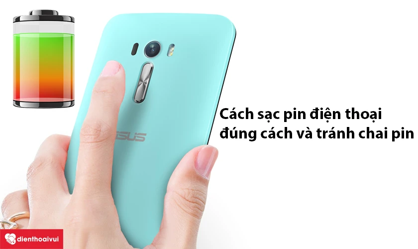 Cách sach pin Asus đúng cách