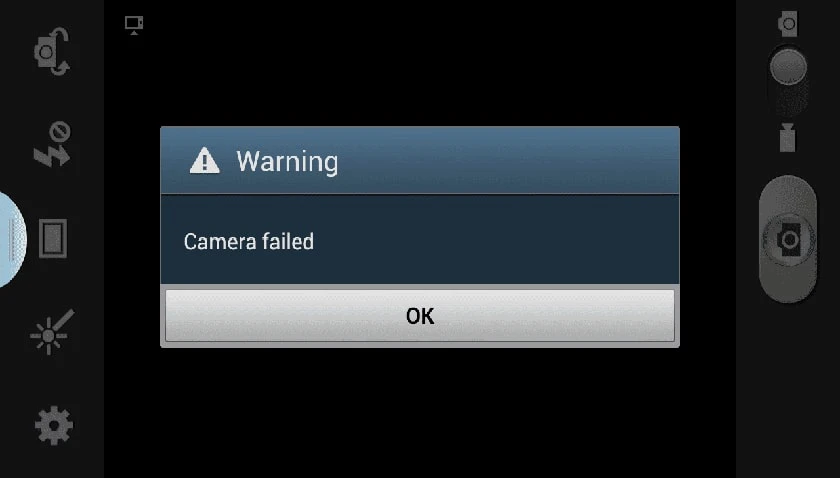 Galaxy S6 báo lỗi “camera failed”