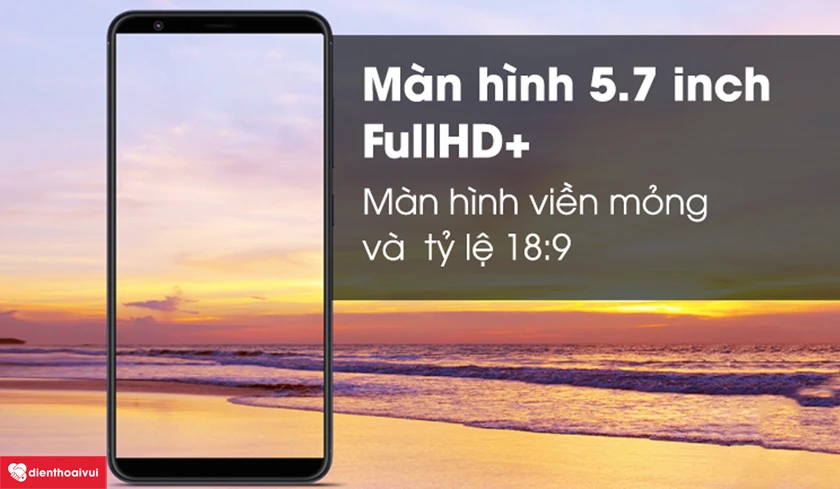 màn hình Full View 5,7-inch độ phân giải Full HD