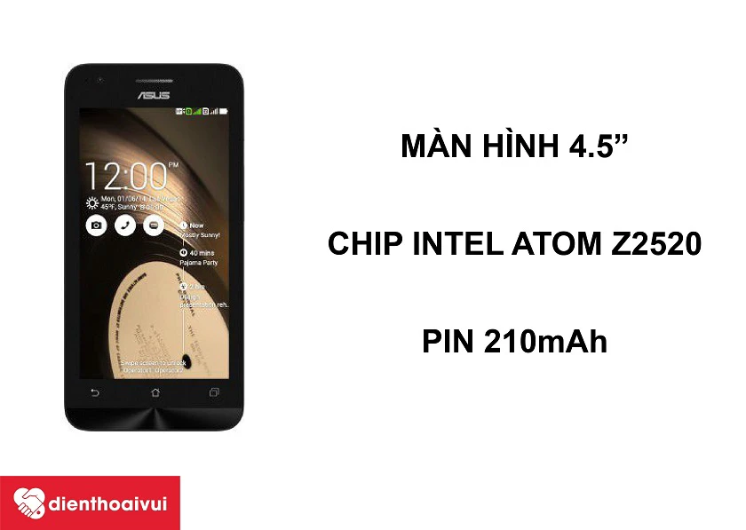 Asus Zenfone C – Smartphone giá rẻ cấu hình ổn định với Intel Atom Z2520