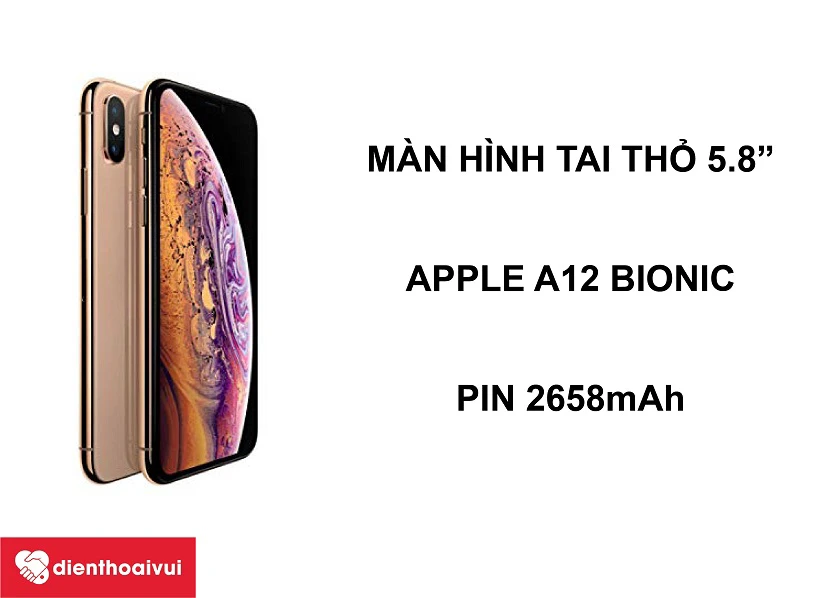iPhone Xs – Siêu phẩm điện thoại cao cấp chip Apple A12 Bionic