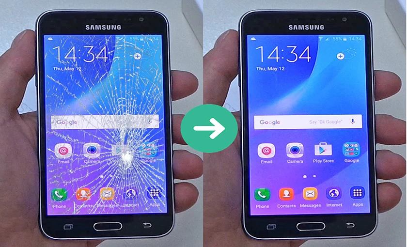 Thay mới màn hình cho Samsung J3 2016 