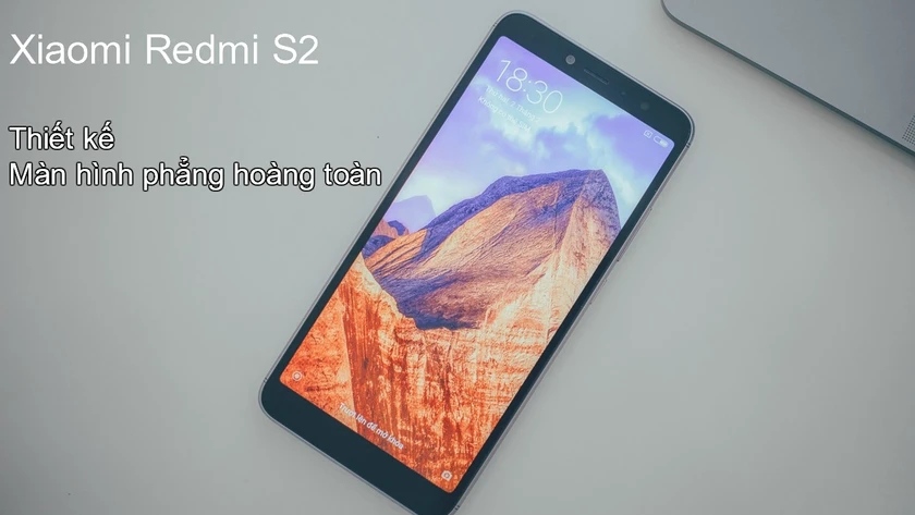 Xiaomi Redmi S2 với thiết kế màn hình phẳng 